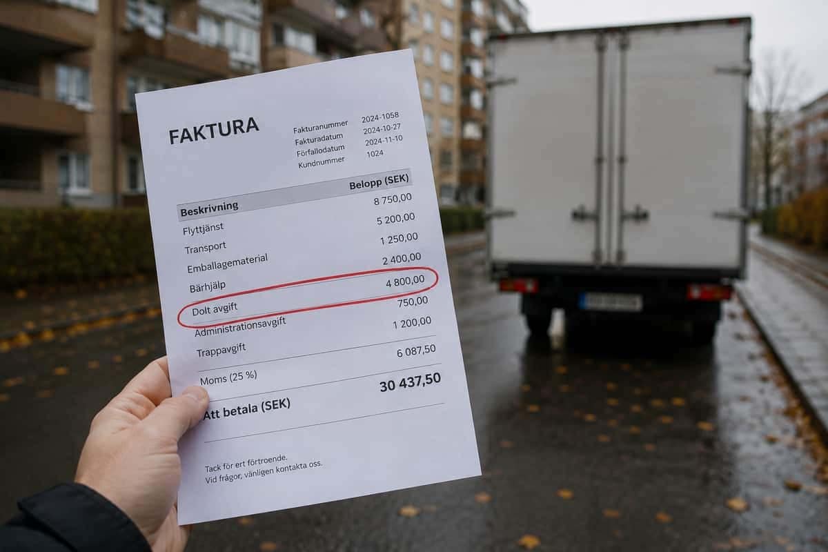 Dolda avgifter på fakturan