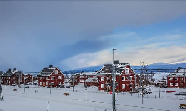 Ortbild från Abisko