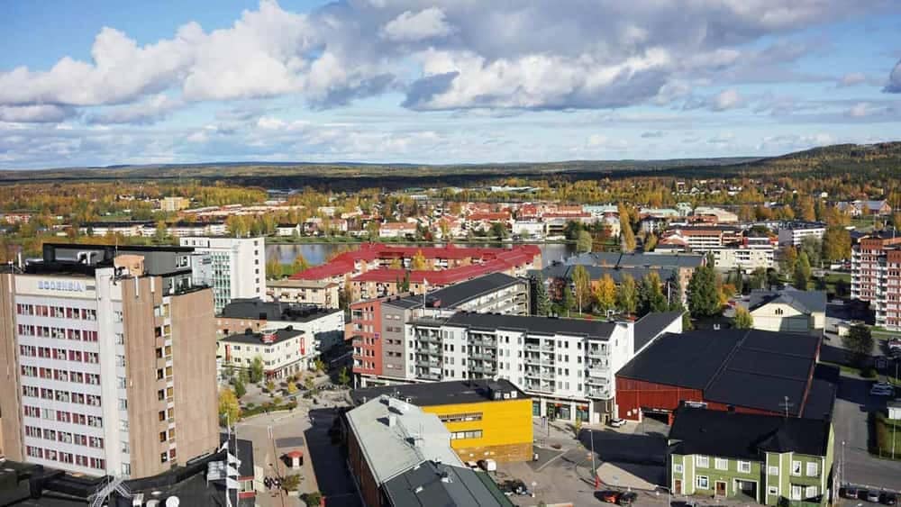 Ortbild från Boden