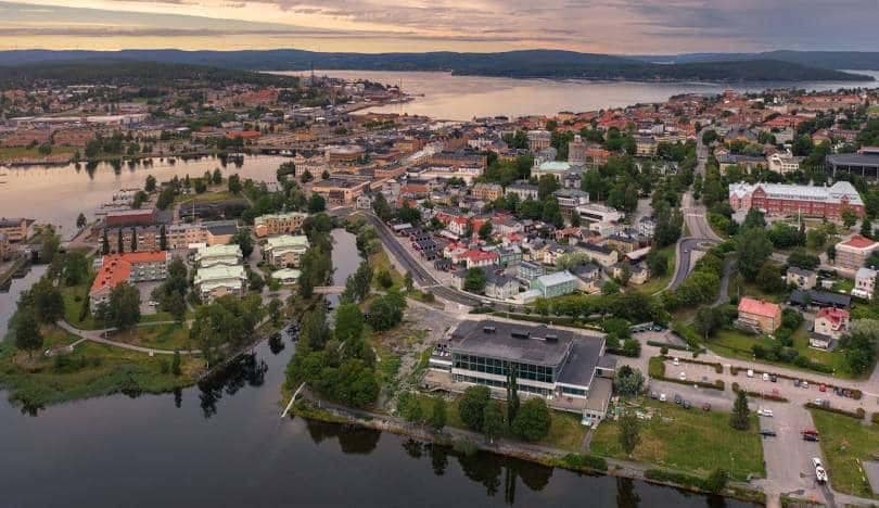Ortbild från Härnösand