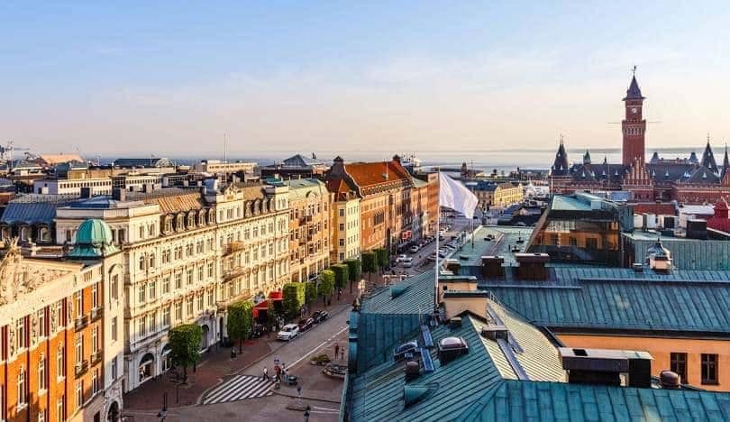 Ortbild från Helsingborg