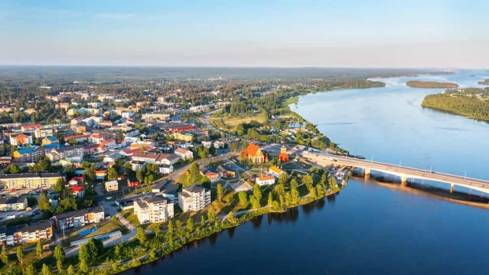 Ortbild från Kalix