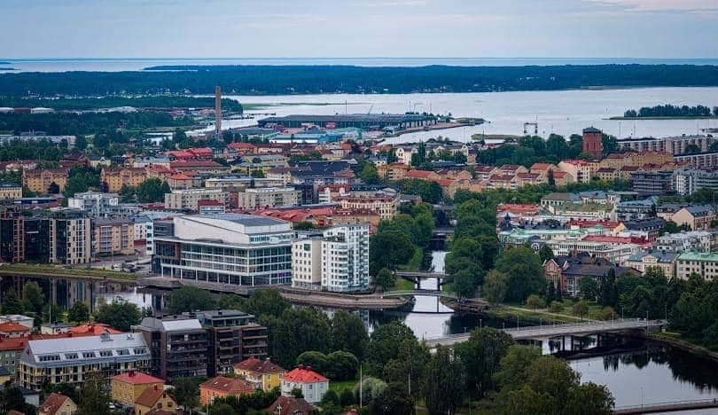 Ortbild från Karlstad
