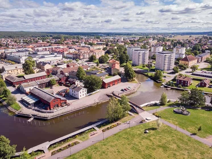 Ortbild från Kristinehamn