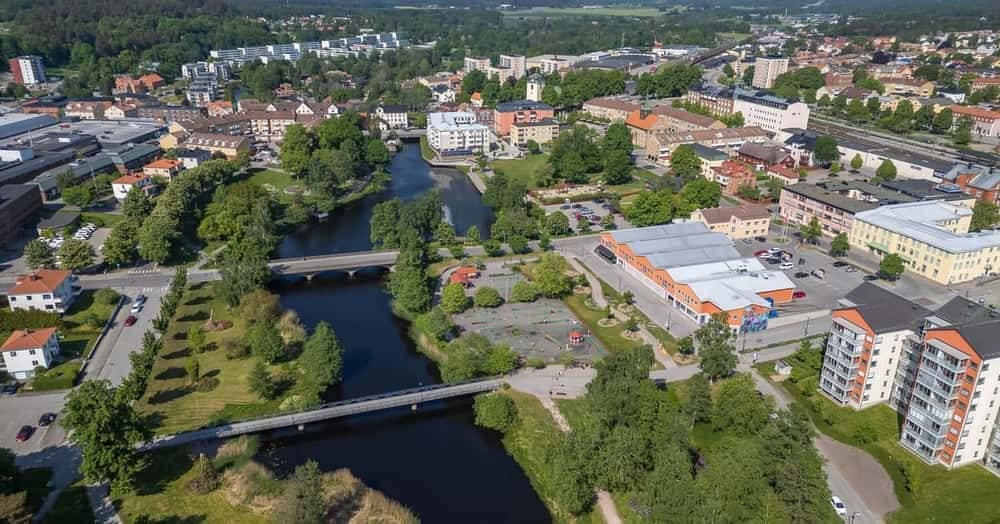 Ortbild från Mjölby