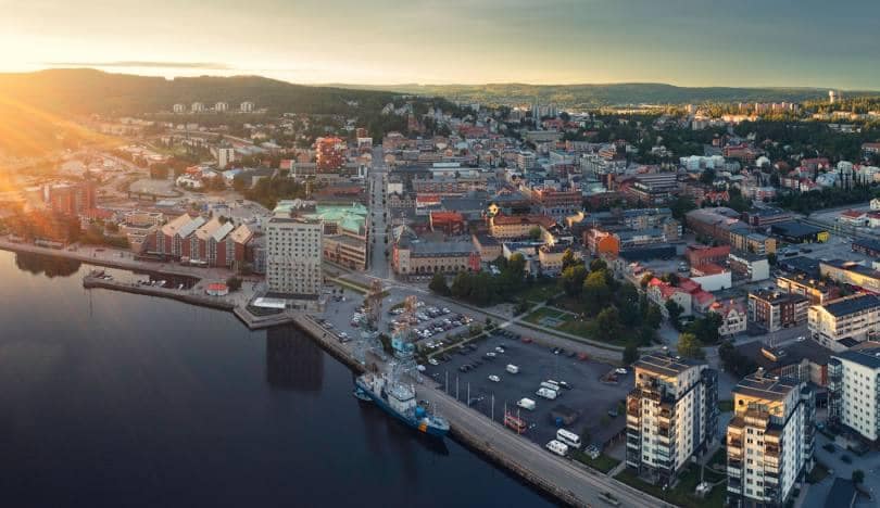 Ortbild från Örnsköldsvik