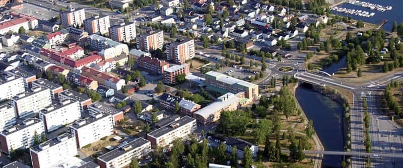 Ortbild från Piteå