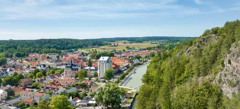 Ortbild från Söderköping