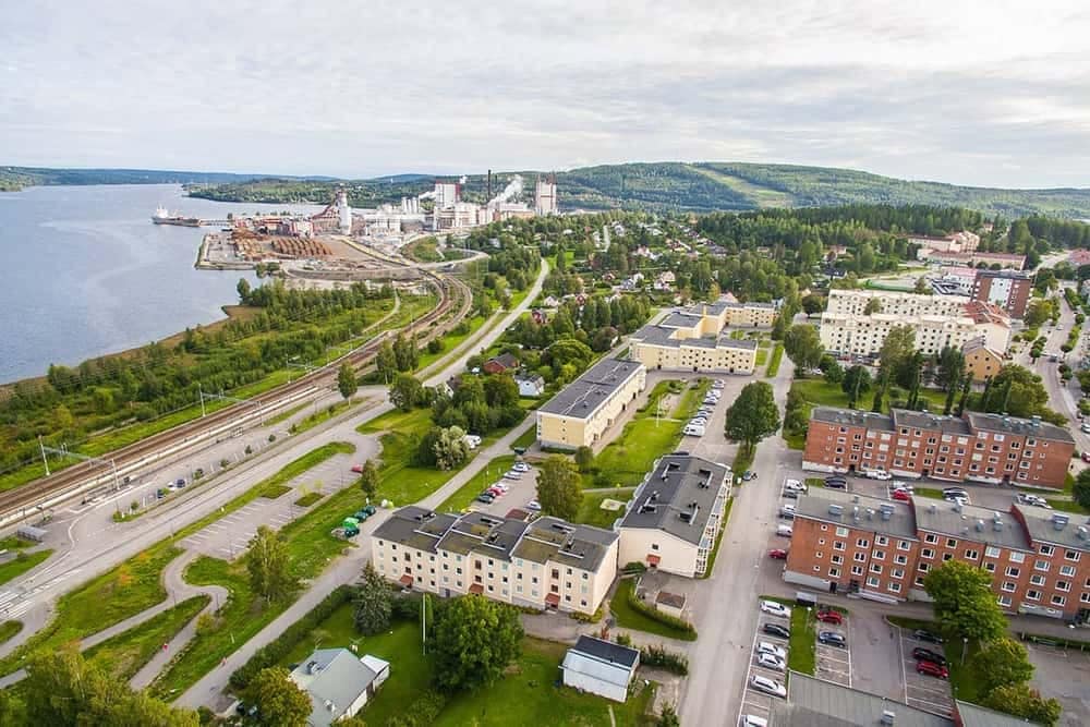 Ortbild från Timrå