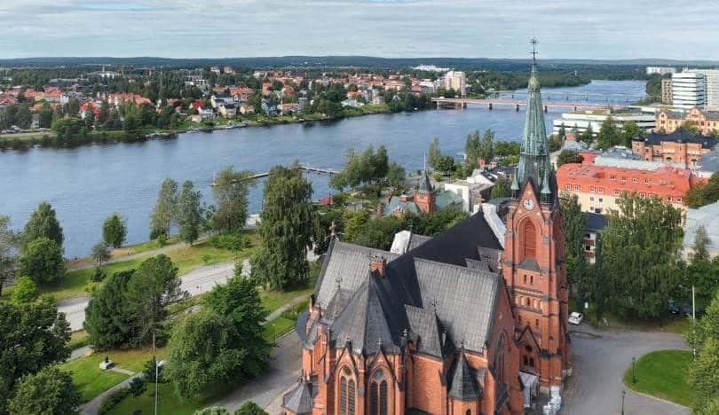 Ortbild från Umeå
